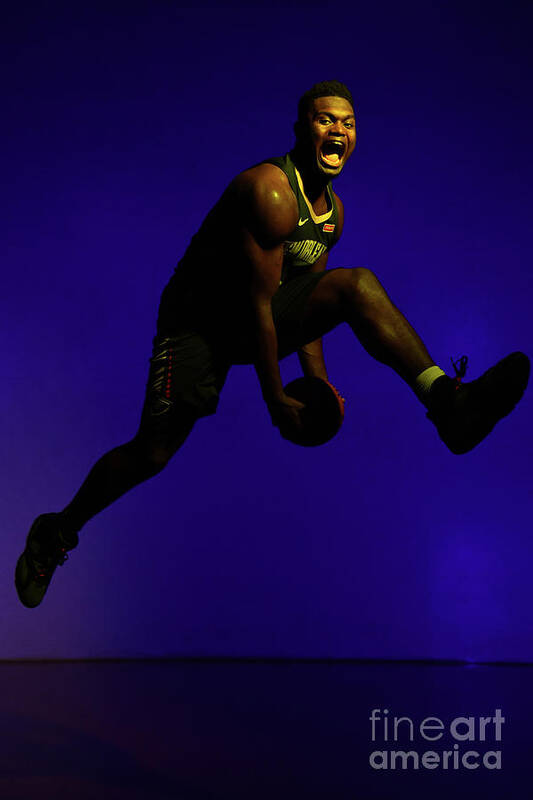 Nba Pro Basketball Art Print featuring the photograph 2019 Nba Rookie Photo Shoot by Jesse D. Garrabrant