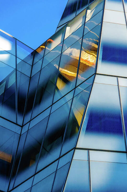 Building Art Print featuring the photograph IAC Frank Gehry Building by Louis Dallara