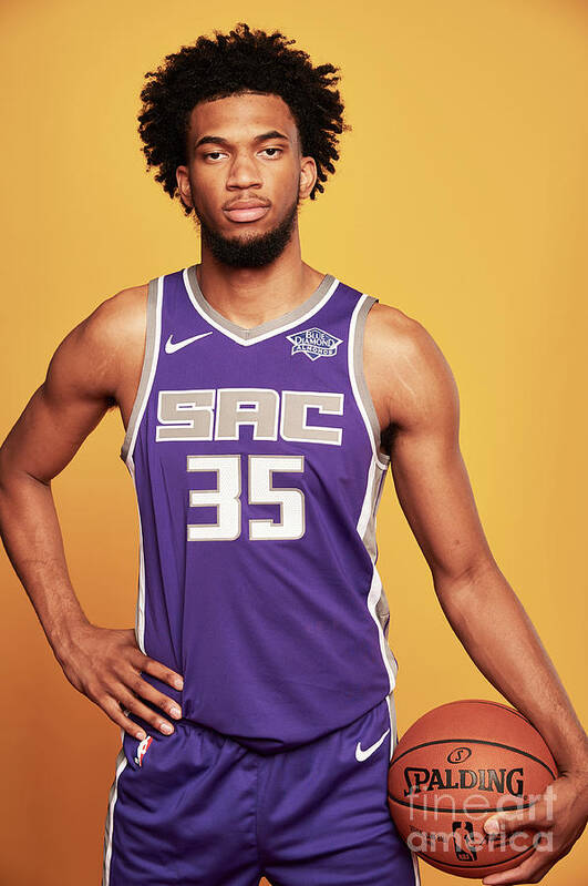 Marvin Bagley Iii Art Print featuring the photograph 2018 Nba Rookie Photo Shoot by Jennifer Pottheiser