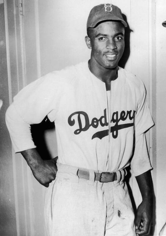 People Art Print featuring the photograph Jackie Robinson by Hulton Archive