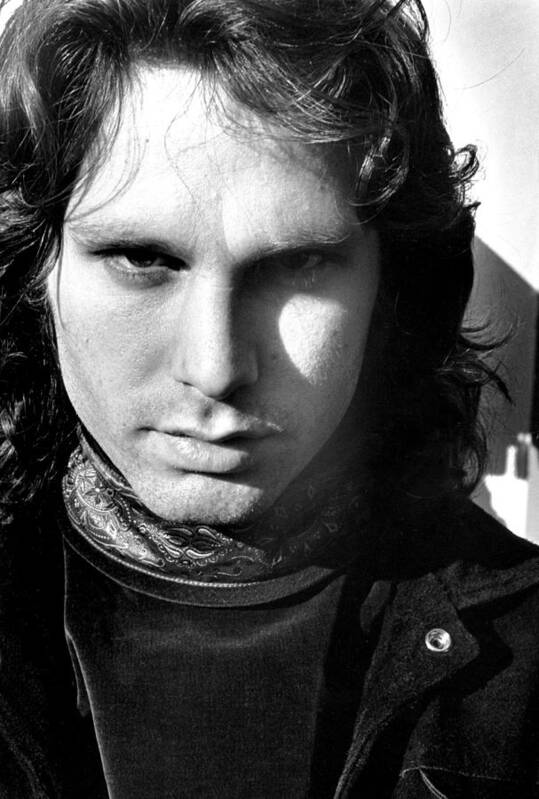 People Art Print featuring the photograph Photo Of Jim Morrison #3 by Michael Ochs Archives