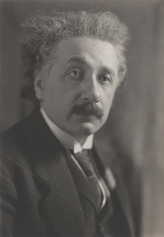 1921 Art Print featuring the photograph Albert Einstein, German-american by Science Source