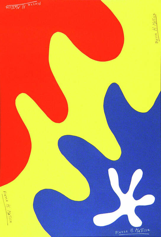 Abstract Art Print featuring the mixed media 53co by Pierre Henri Matisse