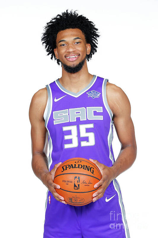 Marvin Bagley Iii Art Print featuring the photograph 2018-19 Sacramento Kings Media Day by Rocky Widner