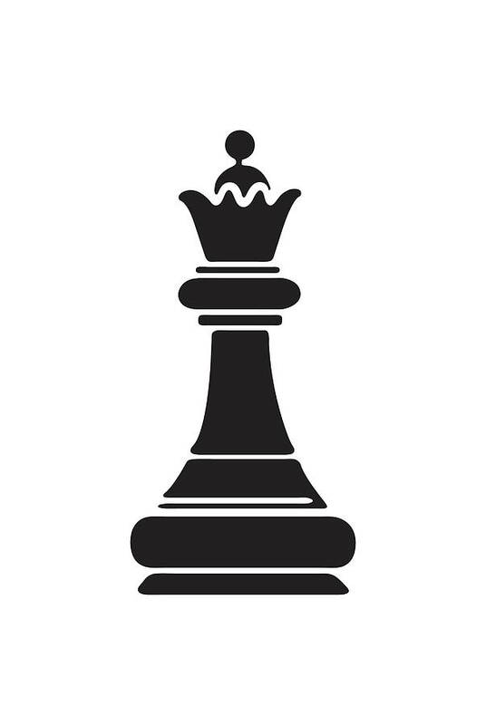 King Chess Piece #1 Metal Print