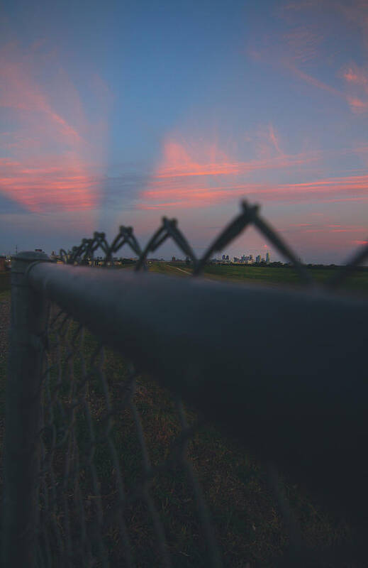 Fence Art Print featuring the photograph A Fence by Peter Hull