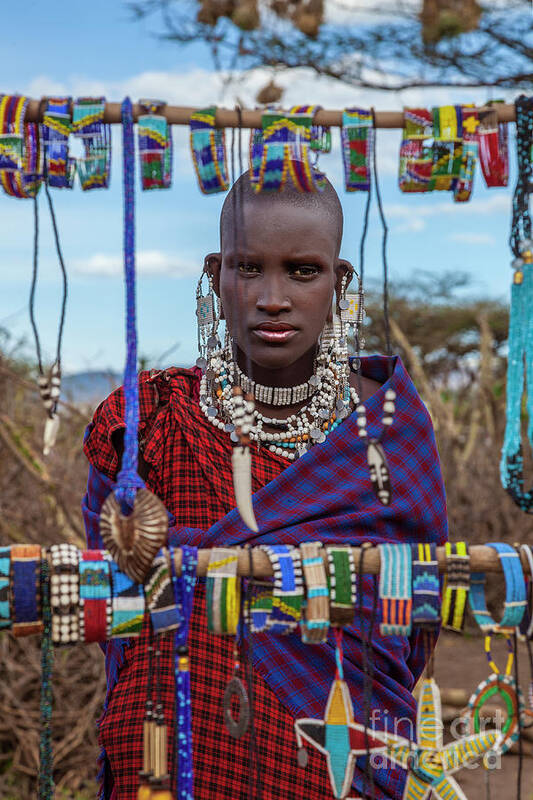 Kenya Art Print featuring the photograph African Women by Ugurhan