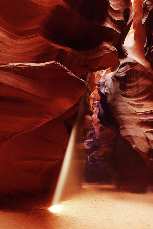 Antelope Canyon Art Print featuring the photograph Antelope Canyon National Park by Costint