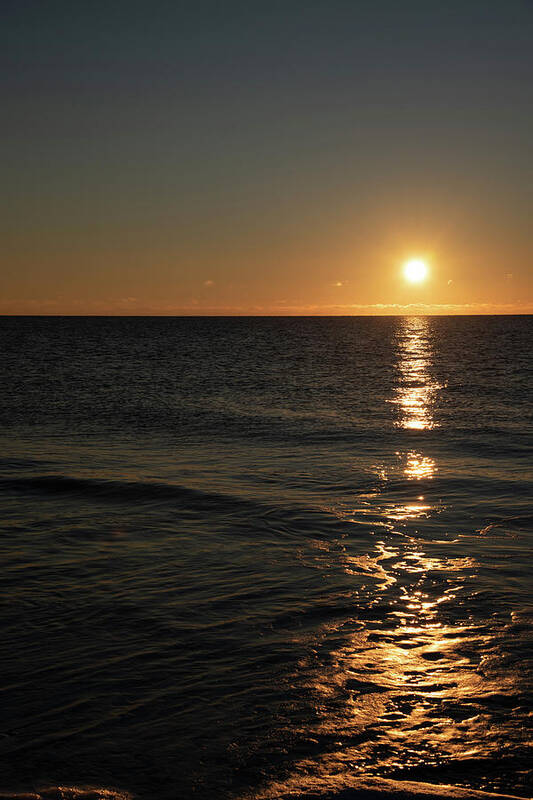 Morning Art Print featuring the photograph Atlantic Ocean Sunrise by Dennis Schmidt