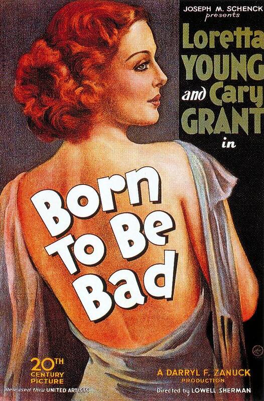 1930s Art Print featuring the photograph Born To Be Bad -1934-. by Album