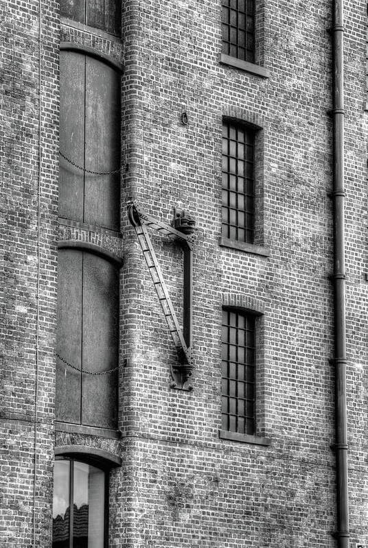 Brick Warehouse Art Print featuring the photograph Brick Warehouse by Jeff Townsend