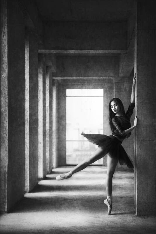 Ballet Art Print featuring the photograph Dinka by Sebastian Kisworo