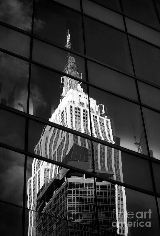 Empire State Building Art Print featuring the photograph Empire State Building by Tony Cordoza