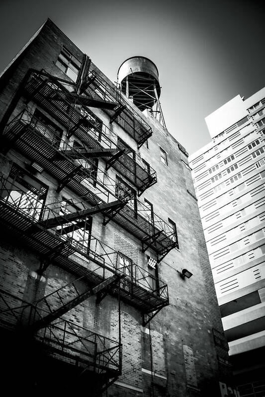 Detroit Art Print featuring the photograph Escape Plan by Peter Hydorn