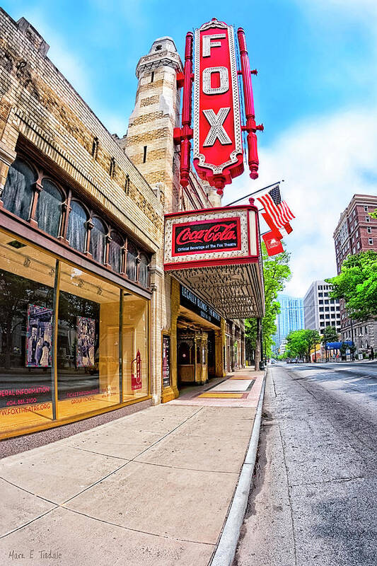 Atlanta Art Print featuring the photograph Fabulous Fox Theatre on Peachtree by Mark Tisdale