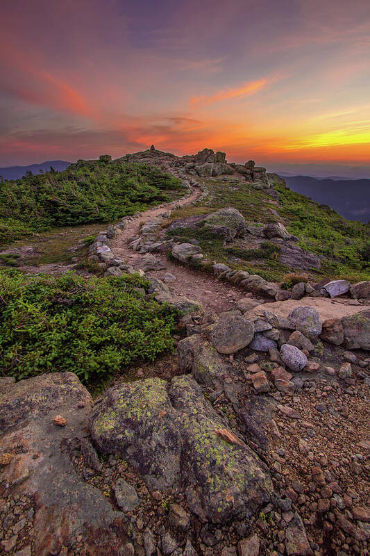 Haystack Art Print featuring the photograph Haystack Sunset Portrait #1 by White Mountain Images