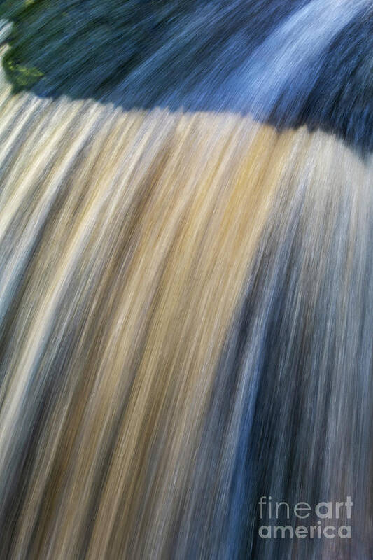 Water Art Print featuring the photograph In Full Flow by Tim Gainey