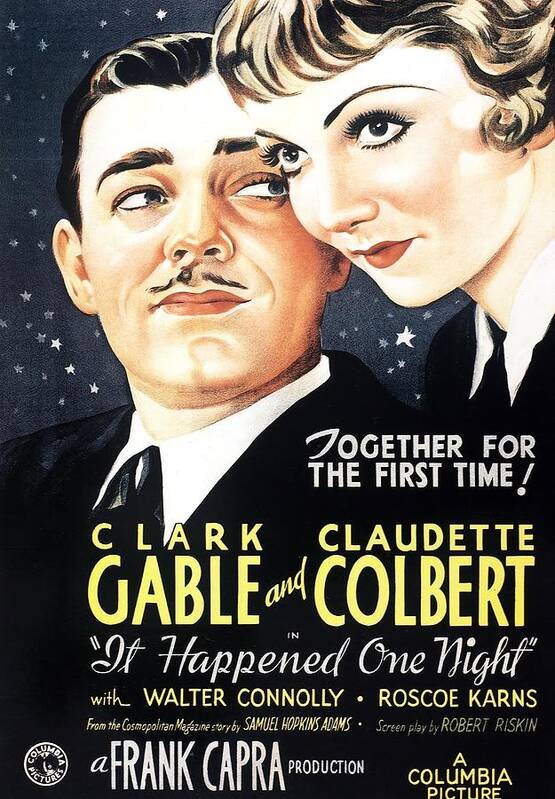 1930s Art Print featuring the photograph It Happened One Night -1934-. by Album