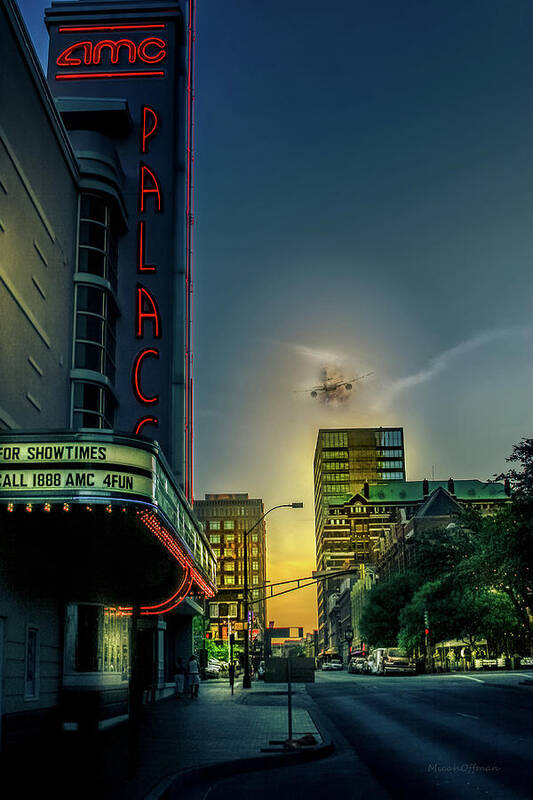 Landing Art Print featuring the photograph Landing on the 3rd street by Micah Offman