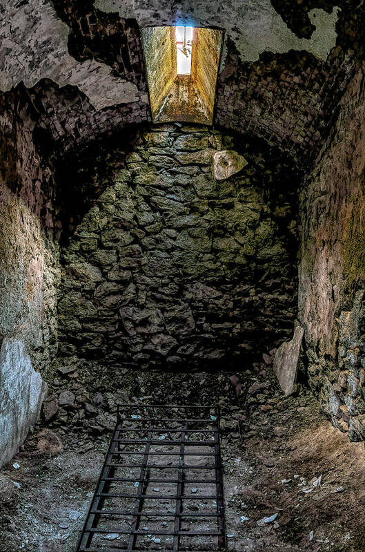 Eastern State Penitentiary Art Print featuring the photograph Light From God by Tom Singleton