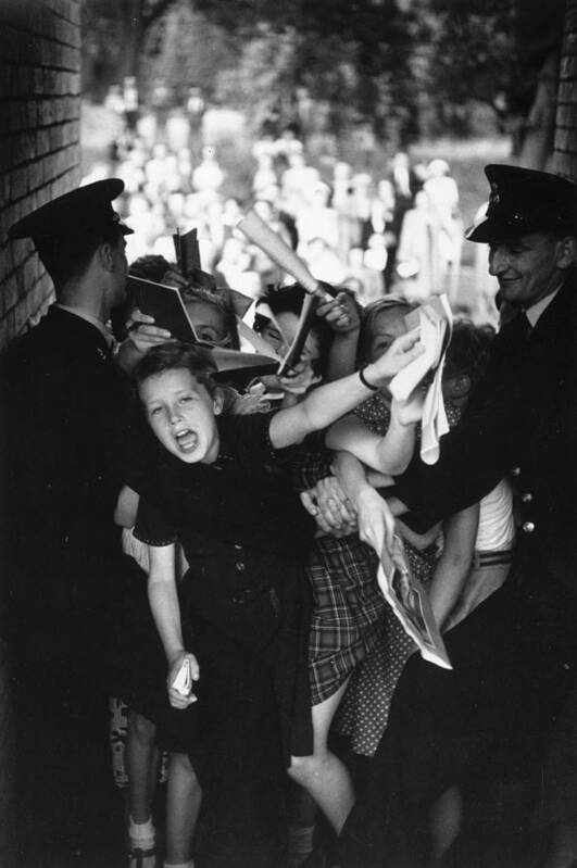 1950-1959 Art Print featuring the photograph Mad For Danny by Bert Hardy