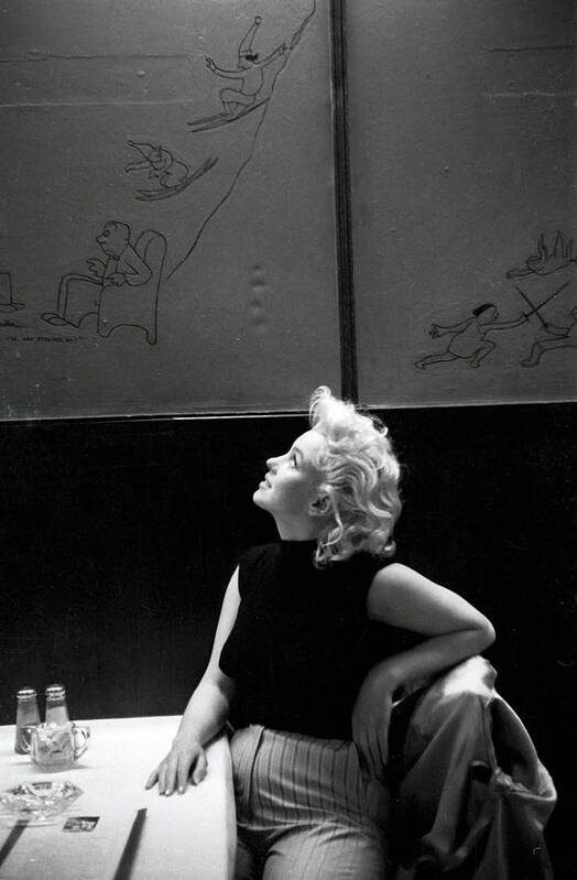 Marilyn Monroe Art Print featuring the photograph Marilyn Candid Moment by Michael Ochs Archives