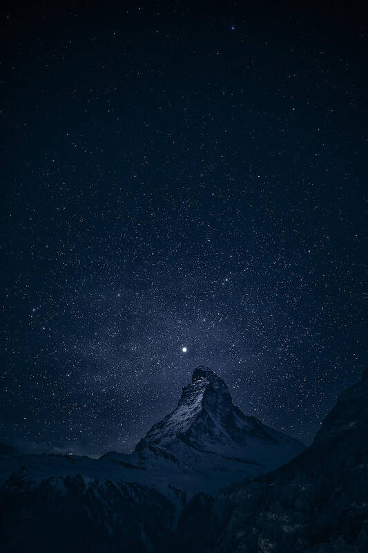 Switzerland Art Print featuring the photograph Matterhorn Sterne by Robert Fawcett