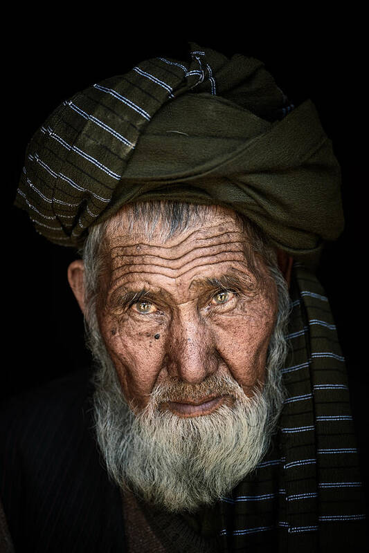 Man Art Print featuring the photograph Old Man Of Bamyan by Trevor Cole