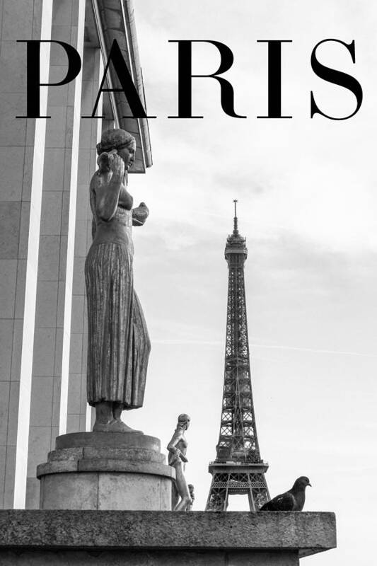 Paris Art Print featuring the photograph Paris Text 5 by 1x Studio Iii