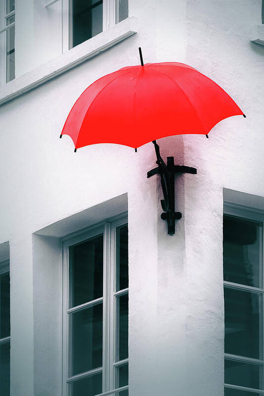 Antwerp Art Print featuring the photograph Rain Or Shine by Iryna Goodall