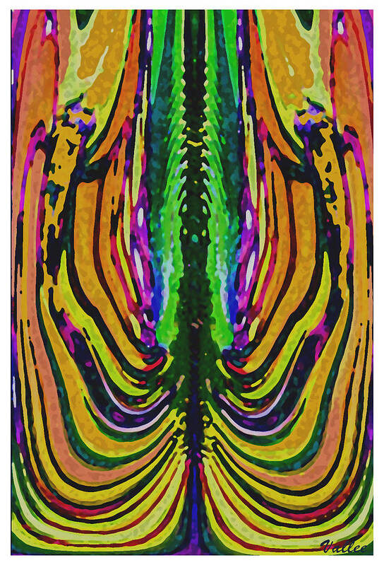 Health Art Print featuring the digital art Spinal Tap by Vallee Johnson