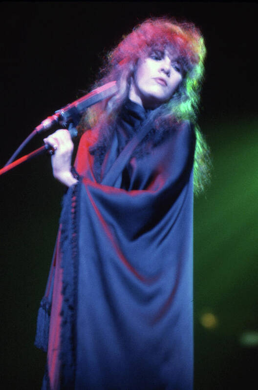 Concert Art Print featuring the photograph Stevie Nicks Performance by Mediapunch