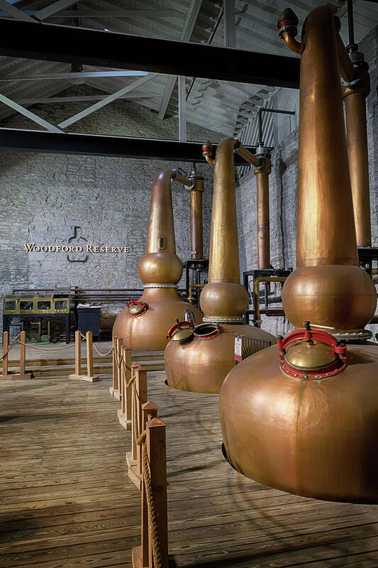 Woodford Reserve Art Print featuring the photograph Stillroom at Woodford Reserve by Susan Rissi Tregoning