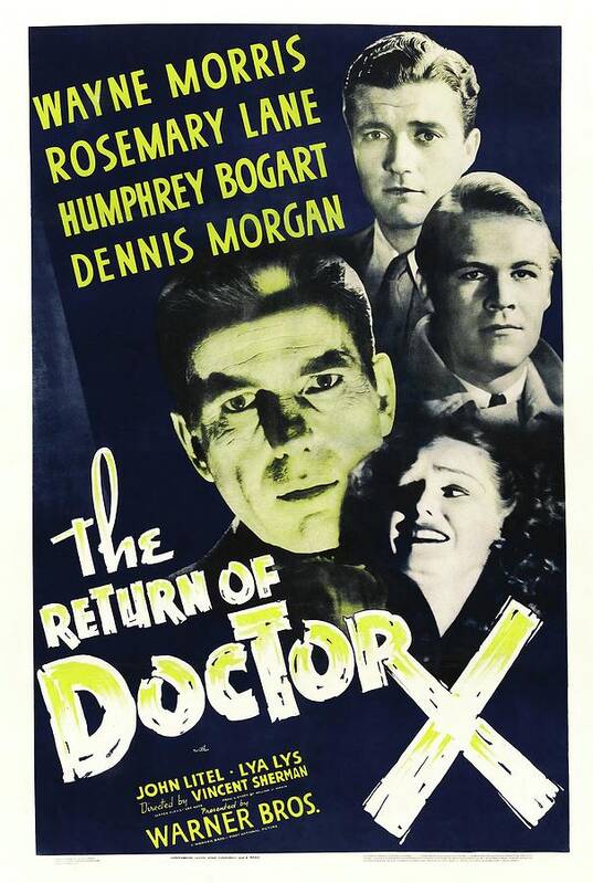 1930s Art Print featuring the photograph The Return Of Doctor X -1939-. by Album