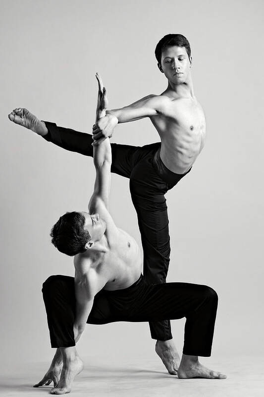 Two Men Dance Art Print by Oleg66 - Photos.com