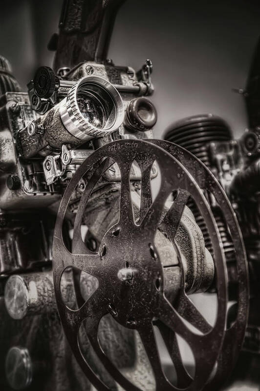 Projector Art Print featuring the photograph Vintage 16mm by Scott Norris
