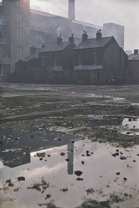 Belfast Art Print featuring the photograph Waste Ground In Belfast by Bert Hardy