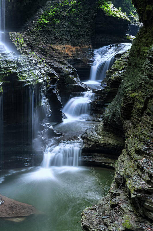 Watkins Glen Art Print featuring the photograph Watkins Glen by Anthony Paladino