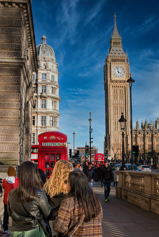 Cityscape Art Print featuring the photograph Big Ben #1 by Raymond Hill