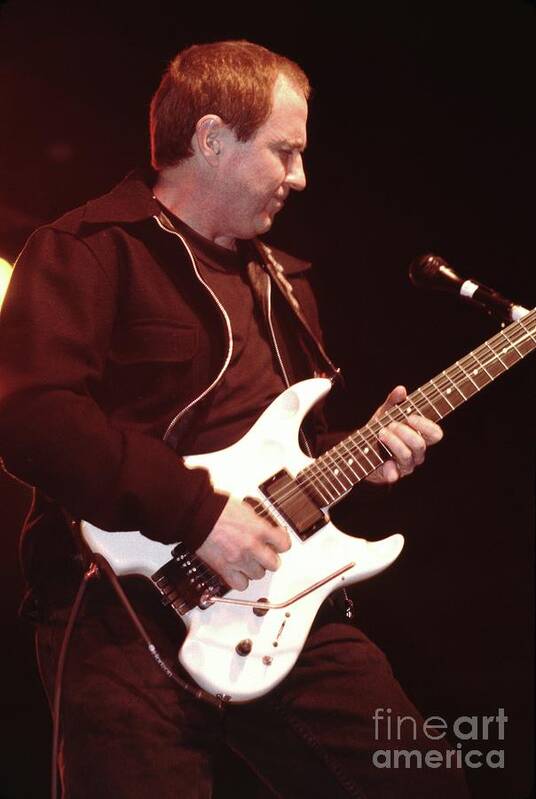 Singer Art Print featuring the photograph Buck Dharma - Blue Oyster Cult #1 by Concert Photos