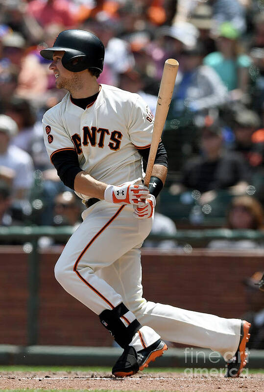 San Francisco Art Print featuring the photograph Buster Posey #1 by Thearon W. Henderson