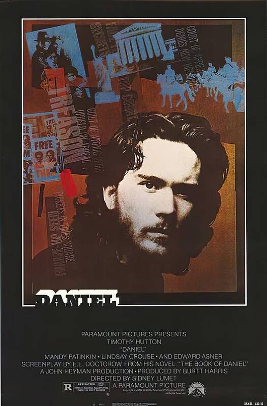 Daniel Art Print featuring the mixed media ''Daniel'', 1983, movie poster by Stars on Art
