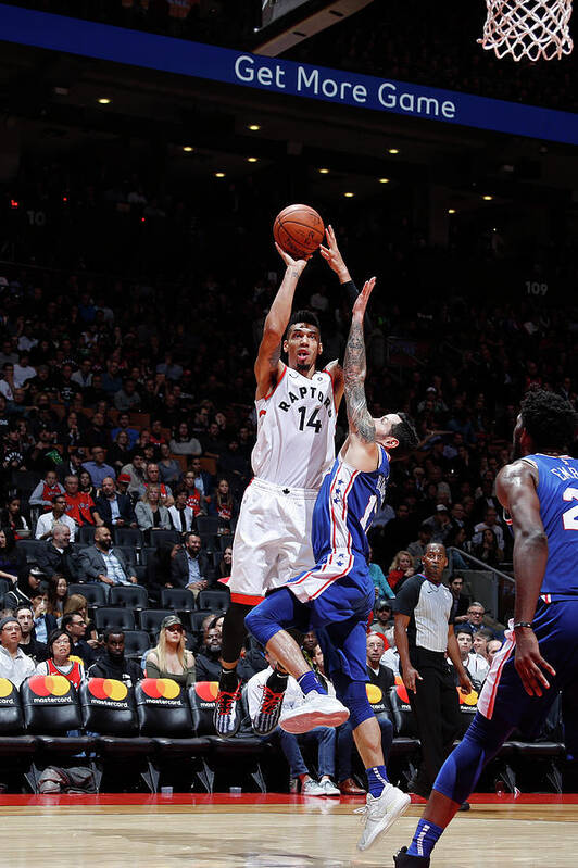 Nba Pro Basketball Art Print featuring the photograph Danny Green by Mark Blinch