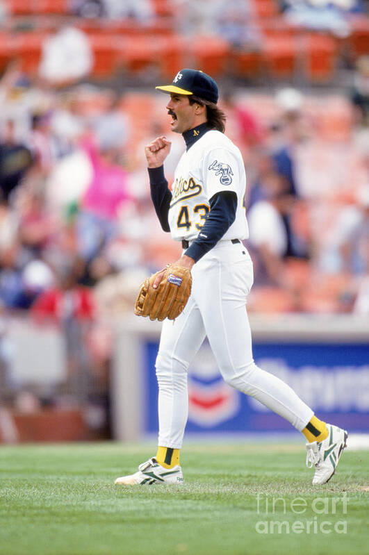 1980-1989 Art Print featuring the photograph Dennis Eckersley by Don Smith