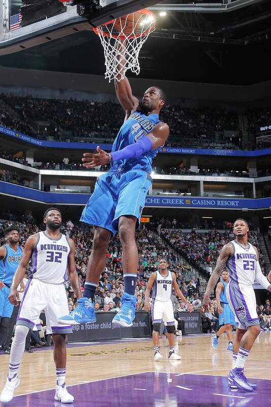 Nba Pro Basketball Art Print featuring the photograph Harrison Barnes by Rocky Widner