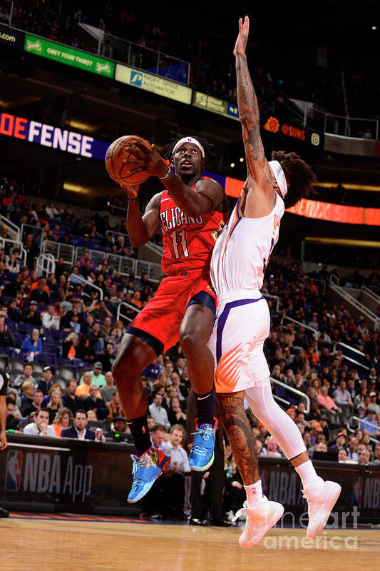 Jrue Holiday Art Print featuring the photograph Jrue Holiday by Barry Gossage