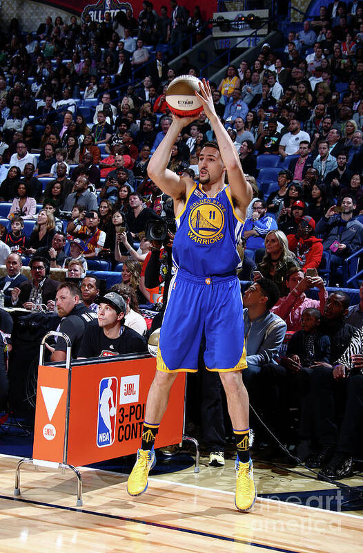 Klay Thompson Art Print featuring the photograph Klay Thompson #1 by Nathaniel S. Butler