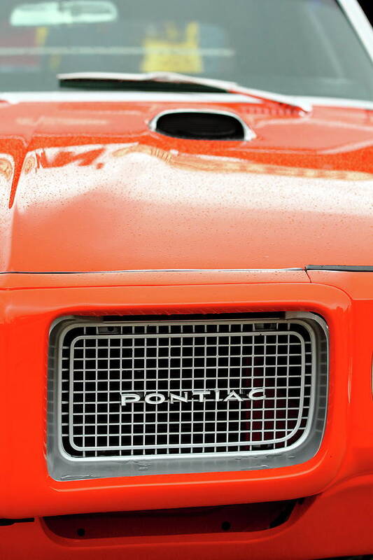 Pontiac Gto Art Print featuring the photograph Ooooo Orange by Lens Art Photography By Larry Trager