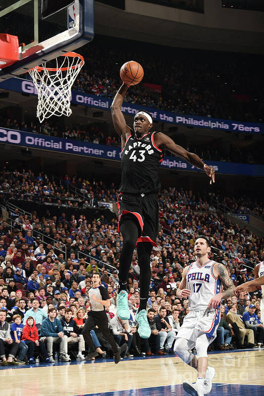 Pascal Siakam Art Print featuring the photograph Pascal Siakam #1 by David Dow