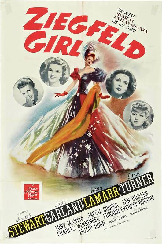 Ziegfeld Art Print featuring the mixed media Ziegfeld Girl'', 1941 by Movie World Posters